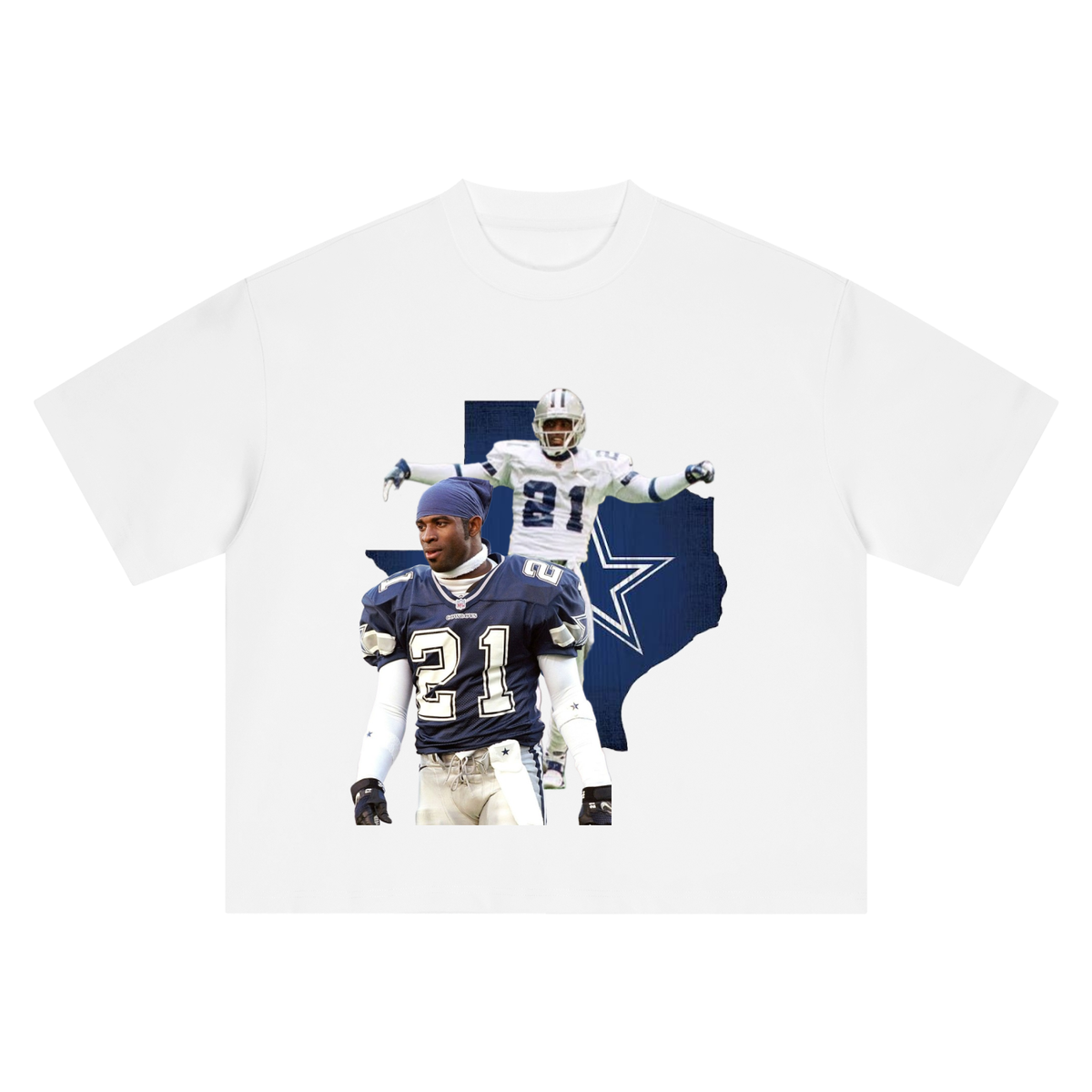 Deion Sanders “Star” Oversized T-Shirt