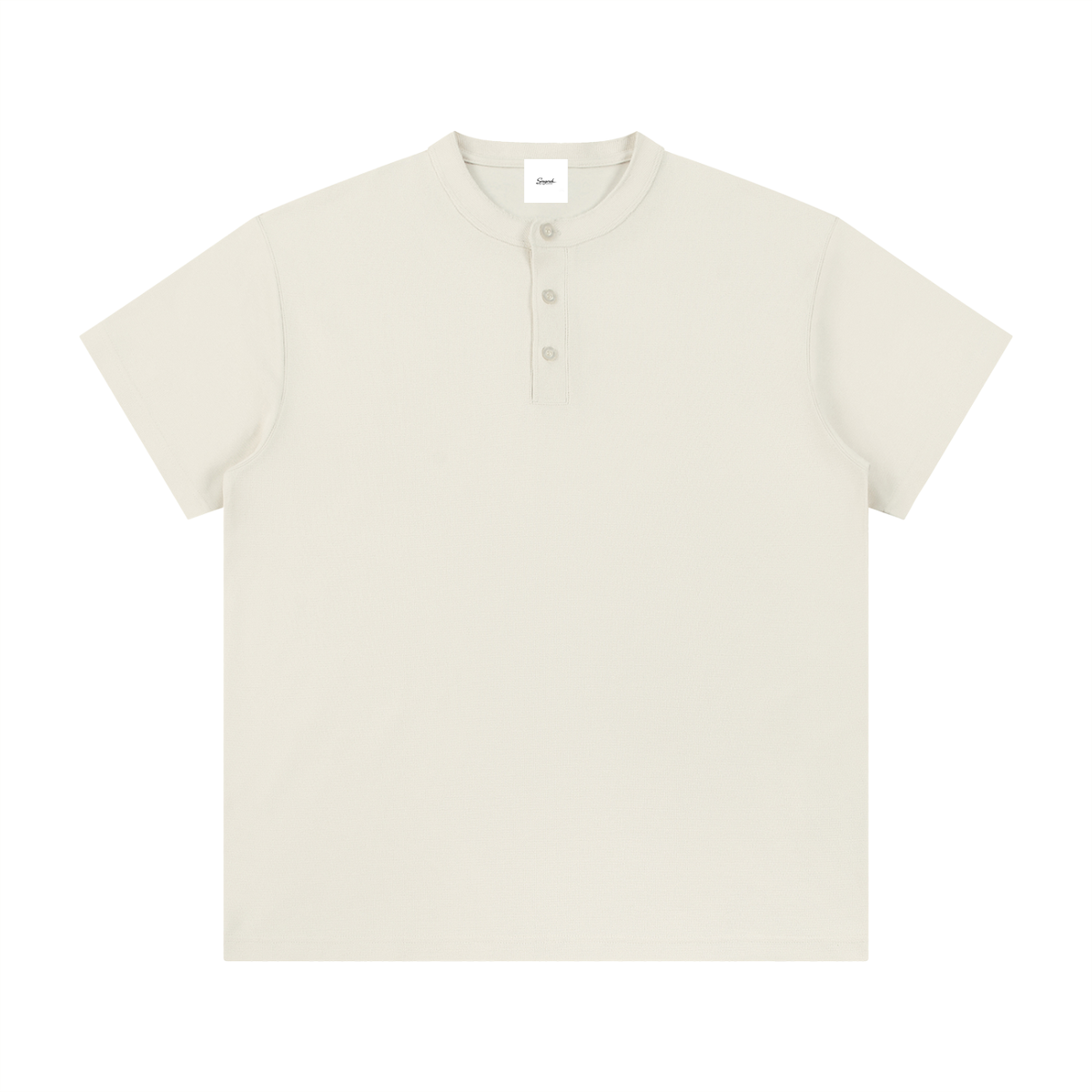 Essential Short Sleeve Henley Shirt