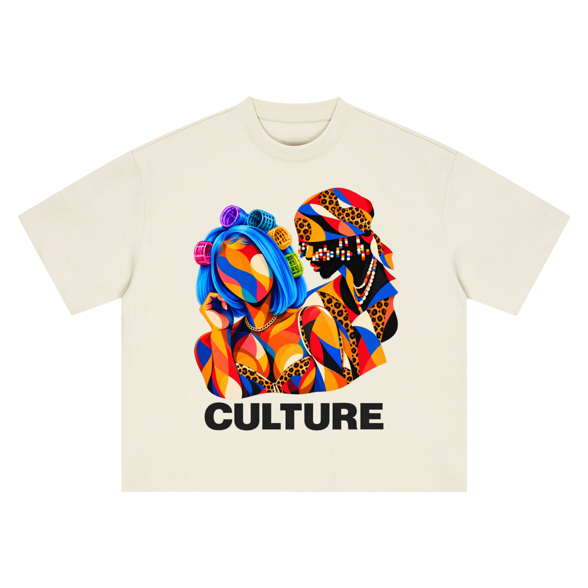 Seugruh Bastien Boxy “Culture” T-Shirt