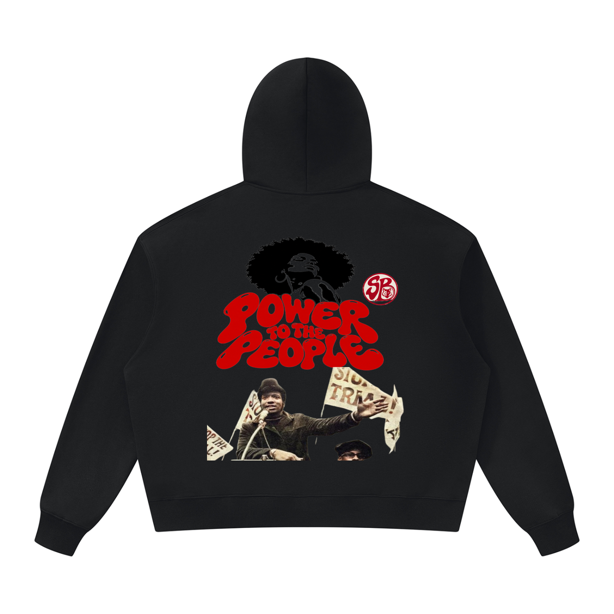 Seugruh Bastien Unisex Panther Heavyweight Hoodie