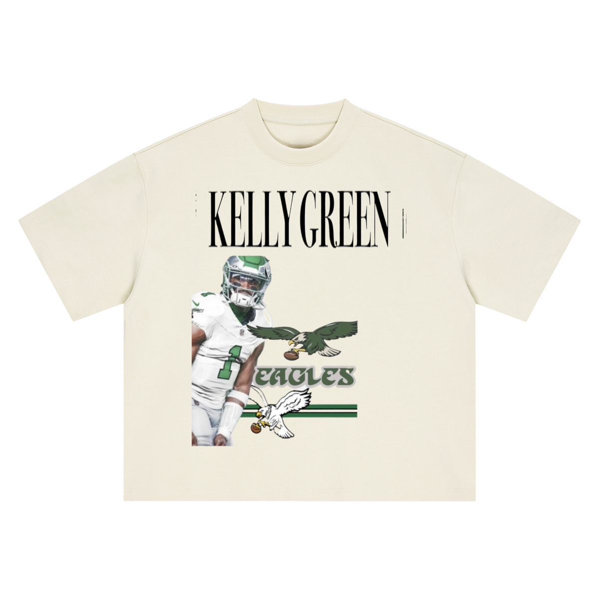 Kelly green Boxy T-Shirt