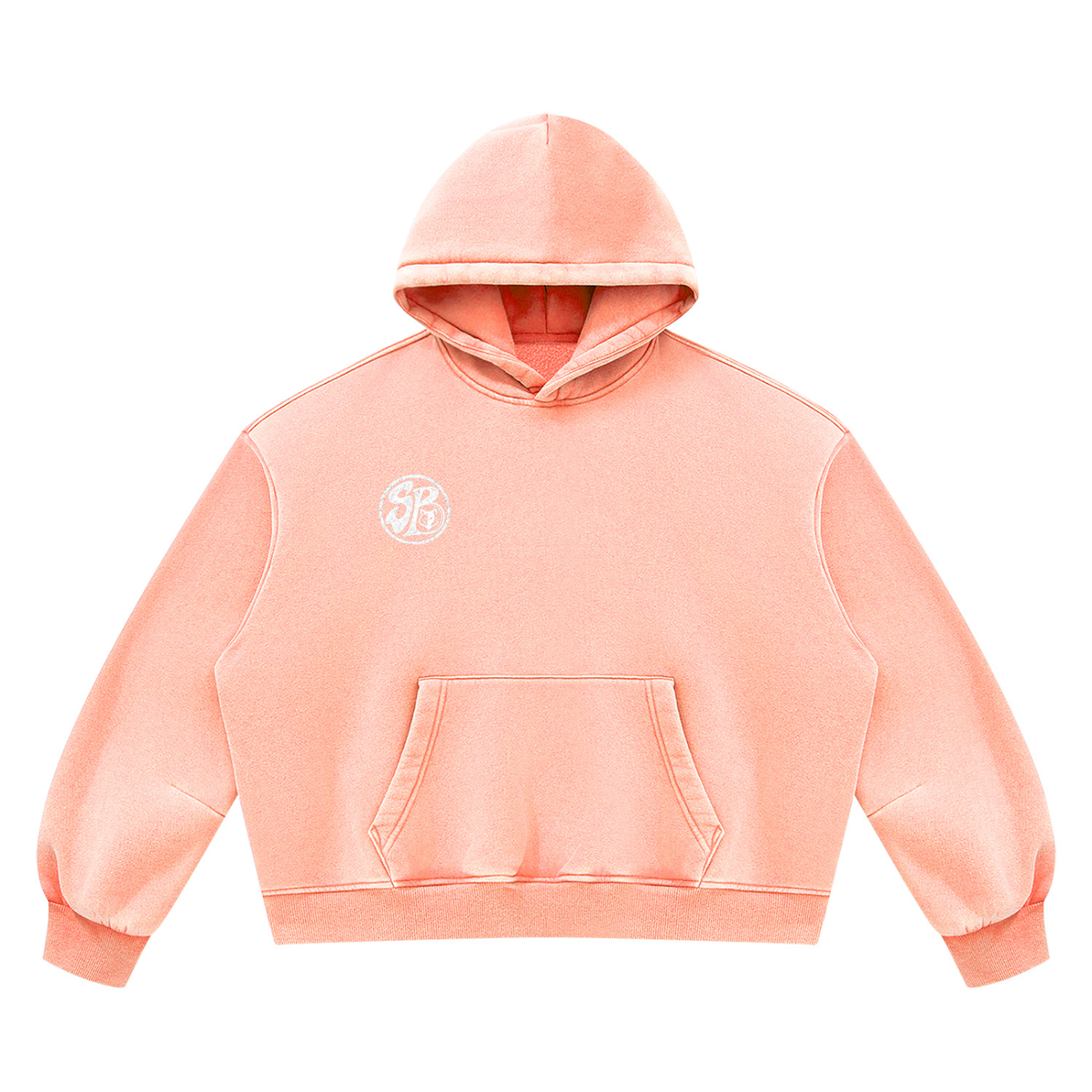 Seugruh Bastien Vintage Washed Oversized Hoodie