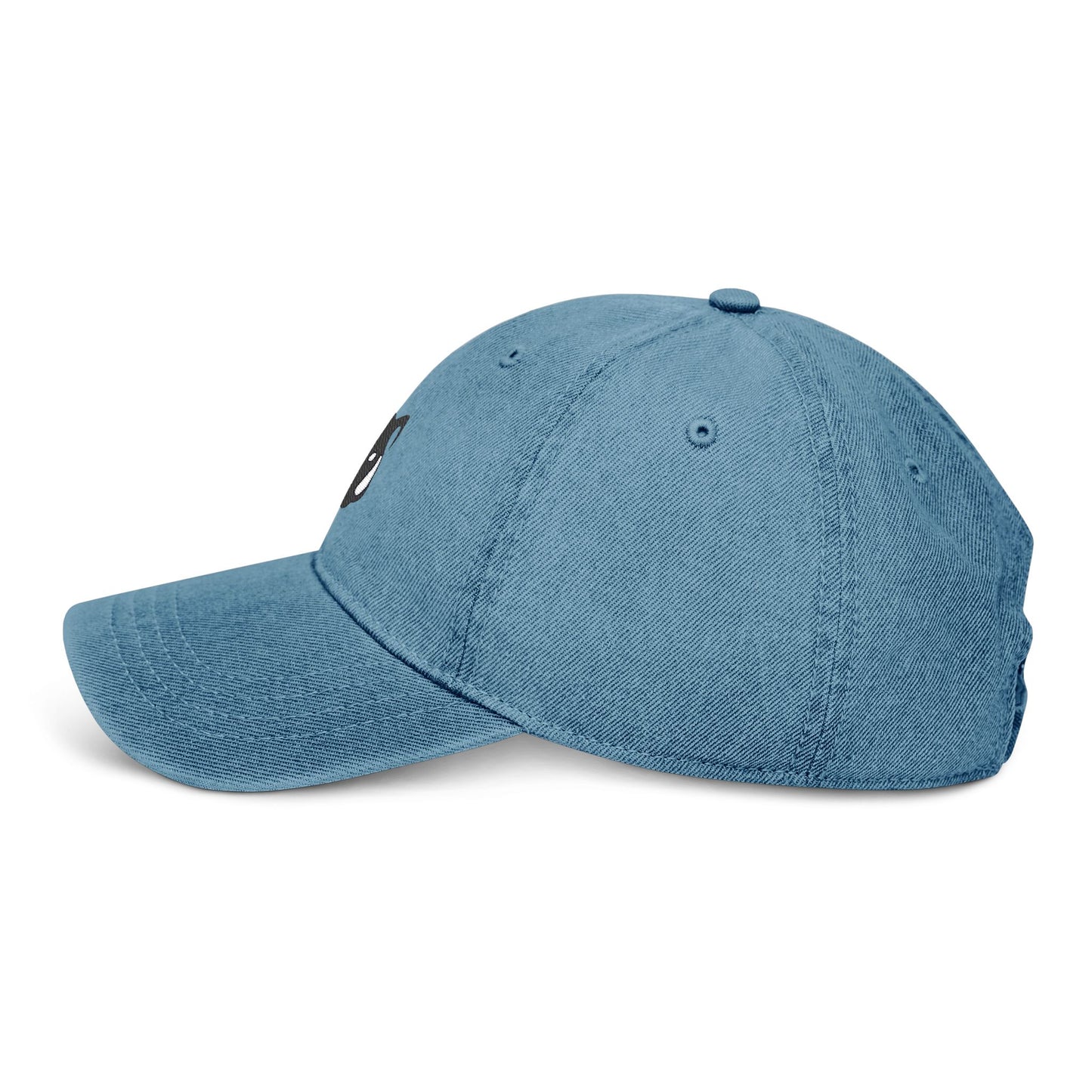 Stylish Embroidered Denim Hat - Perfect for Casual Wear