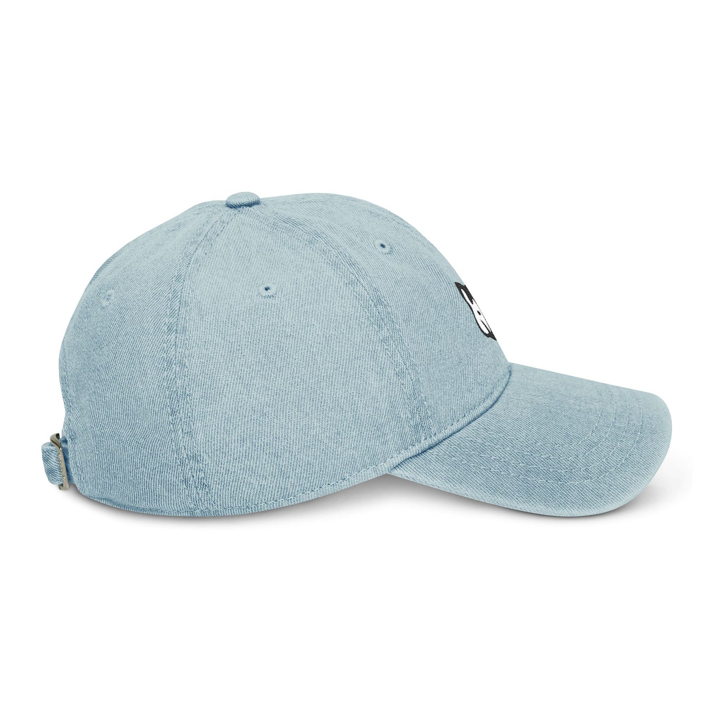 Stylish Embroidered Denim Hat - Perfect for Casual Wear