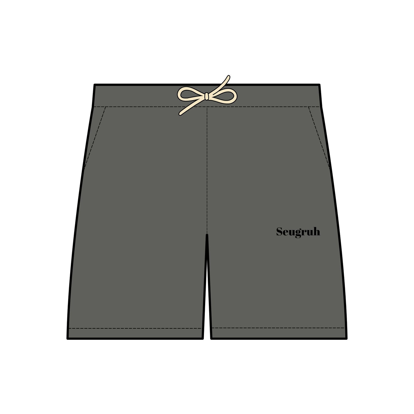 Seugruh Unisex Lightweight Fleece Sweat Shorts