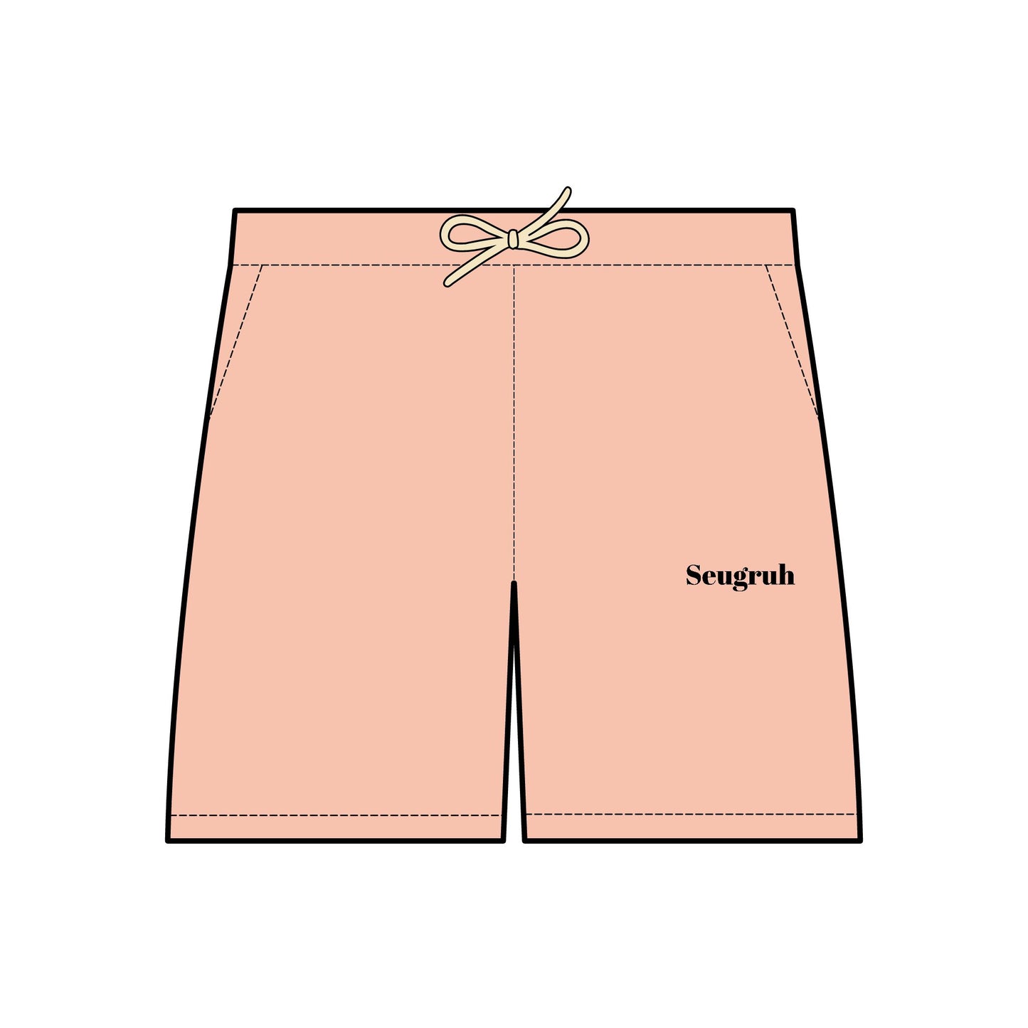 Seugruh Unisex Lightweight Fleece Sweat Shorts