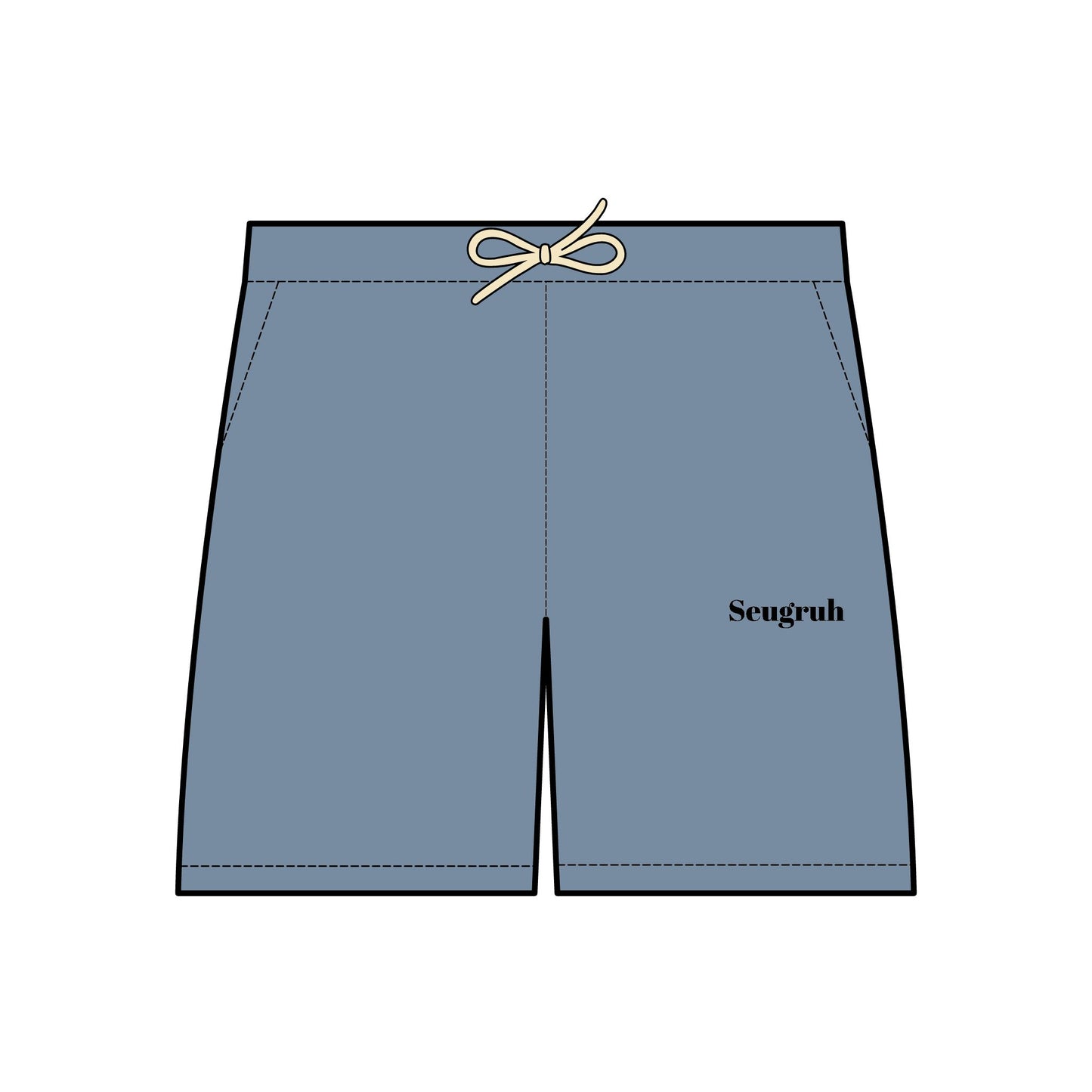 Seugruh Unisex Lightweight Fleece Sweat Shorts