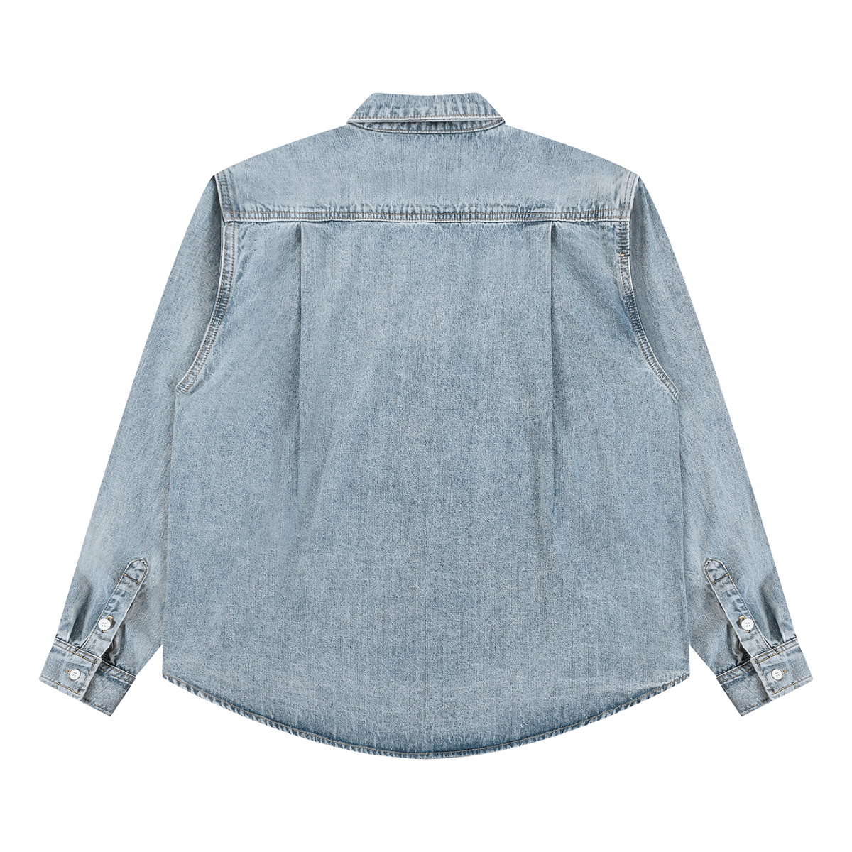 Essential Unisex Vintage Denim Shirt