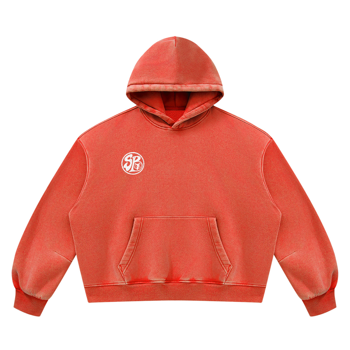 Seugruh Bastien Vintage Washed Oversized Hoodie