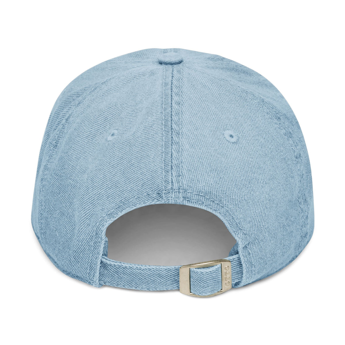 Seugruh Bastien Denim Classic Cap - embroidered low-profile denim streetwear cap
