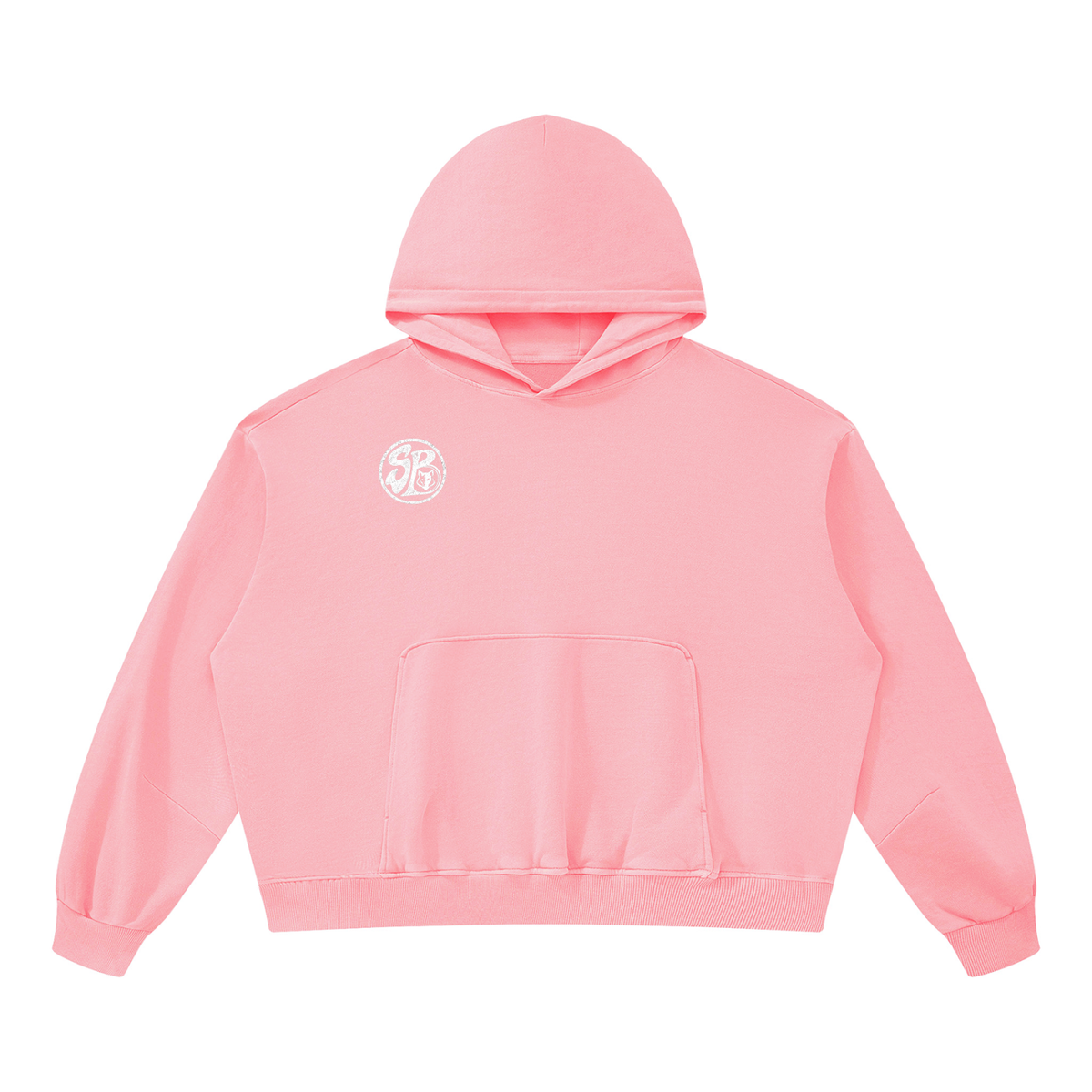 Seugruh Bastien Boxy Vintage-Washed Hoodie