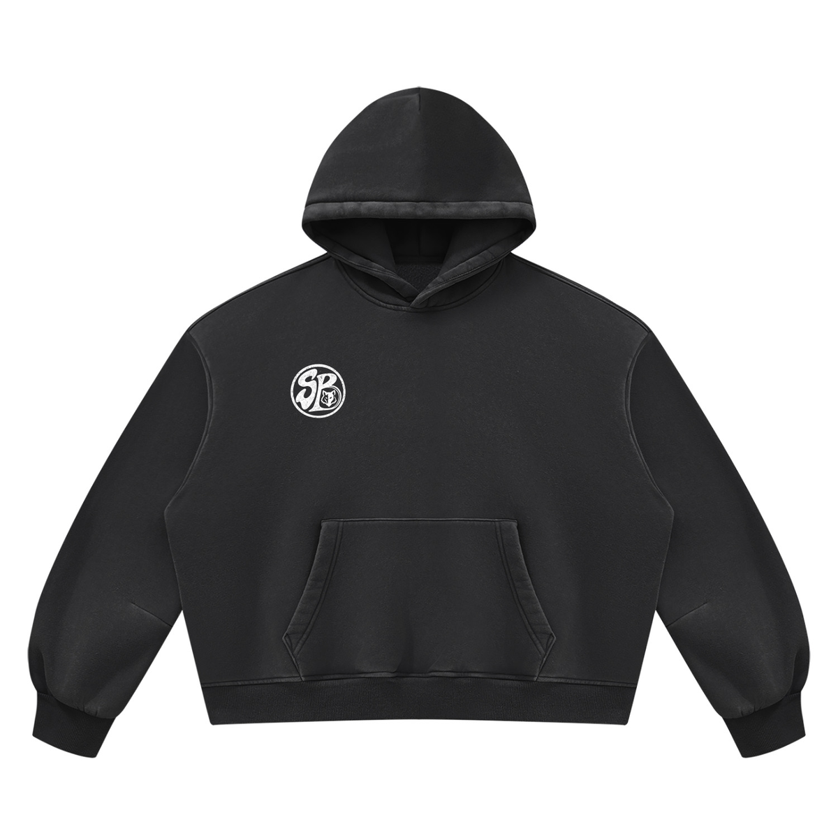 Seugruh Bastien Vintage Washed Oversized Hoodie
