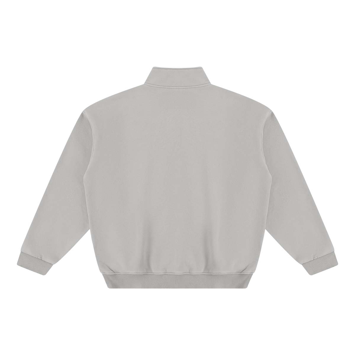 Seugruh Bastien Vintage Wash Quarter-Zip Fleece Sweatshirt