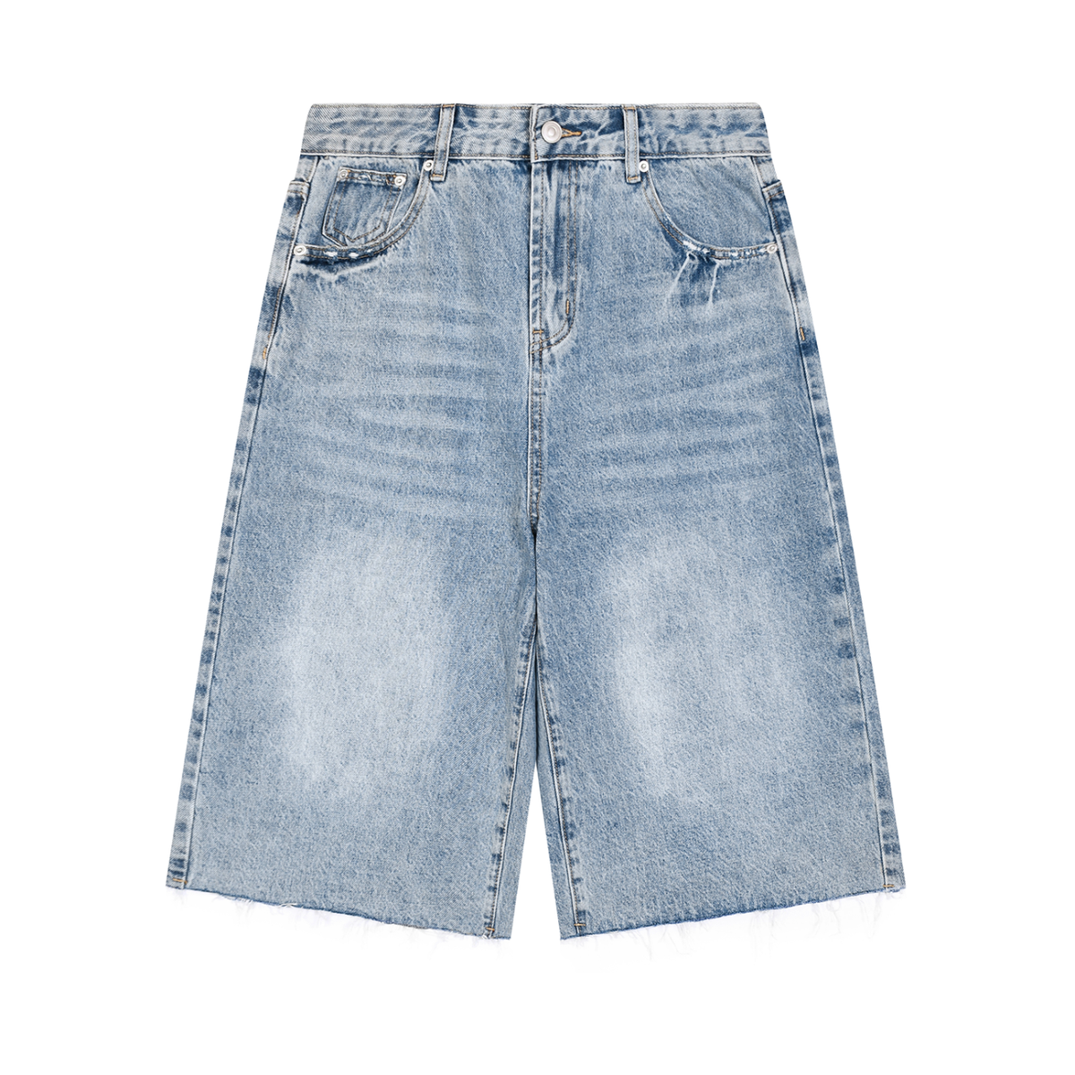 Essential Men’s Wide Leg Denim Shorts
