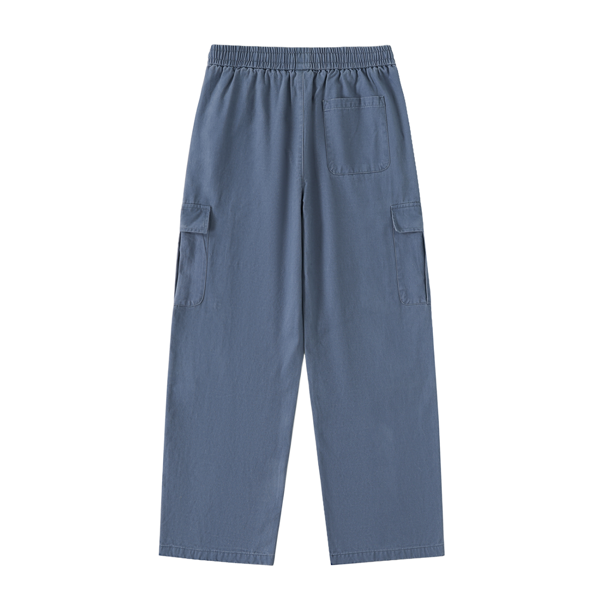 Essential Drawstring Straight-Leg Cargo Pants