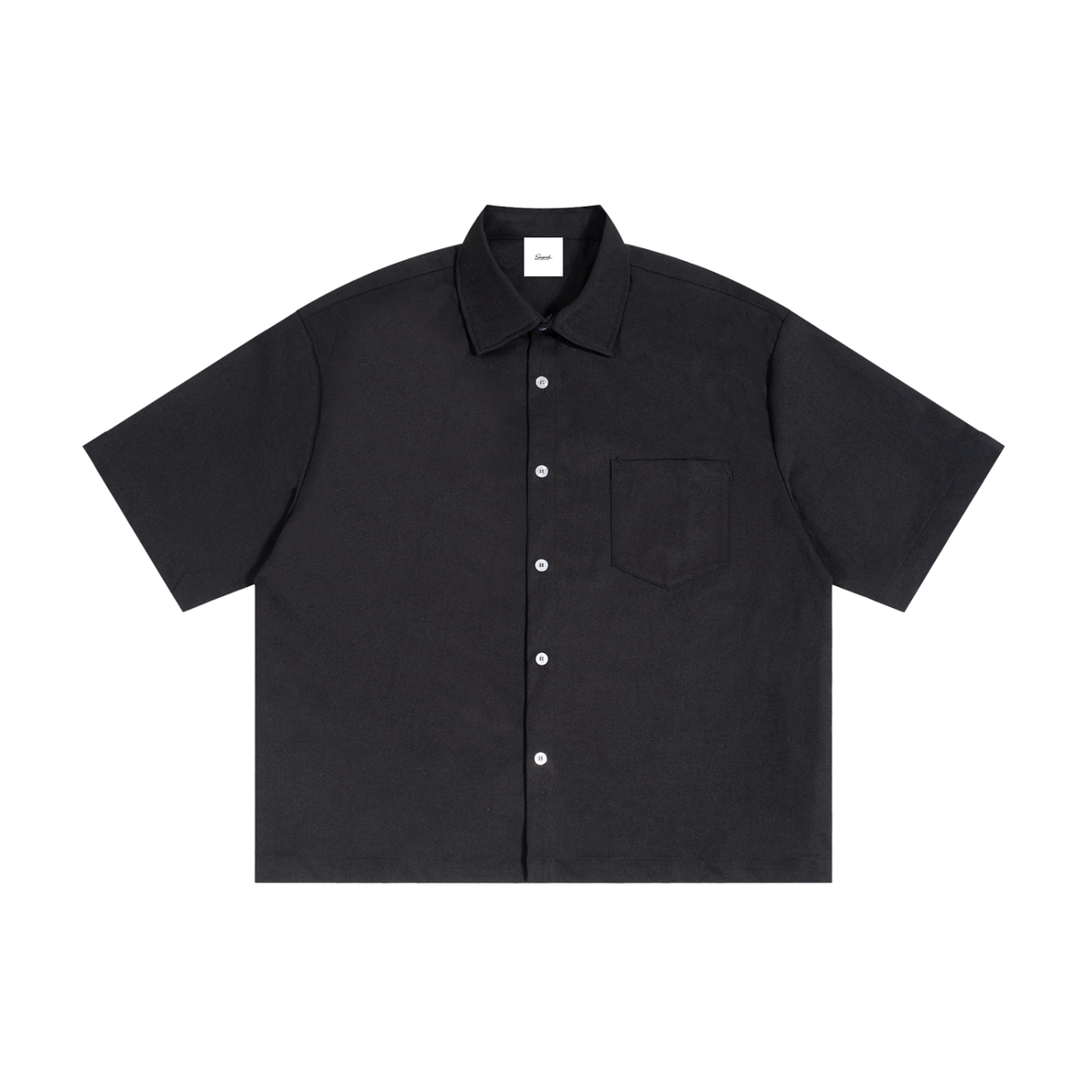 Essential Unisex Boxy Heavyweight Short Sleeve Shirt