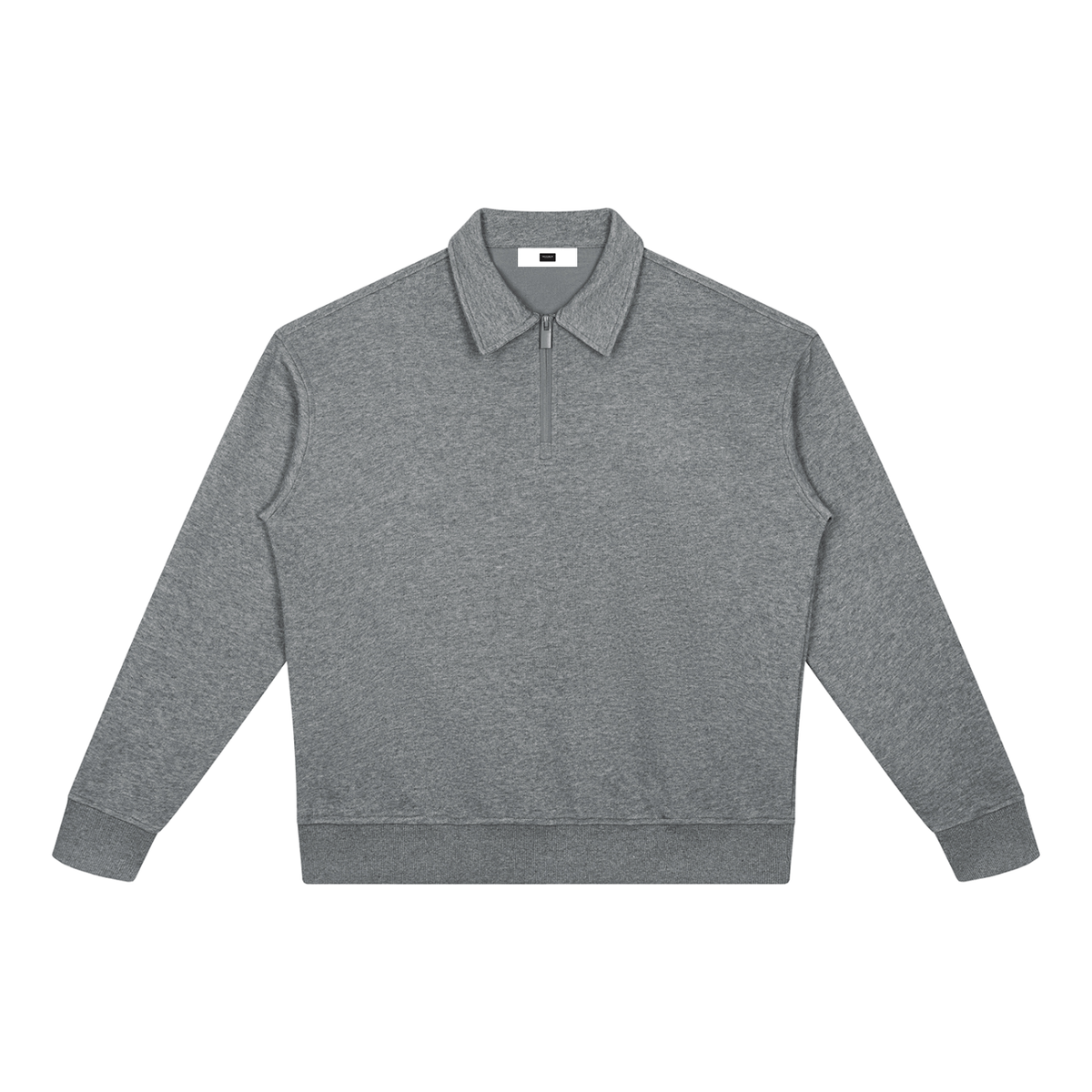 Essential Boxy Quarter-Zip Sweatshirt