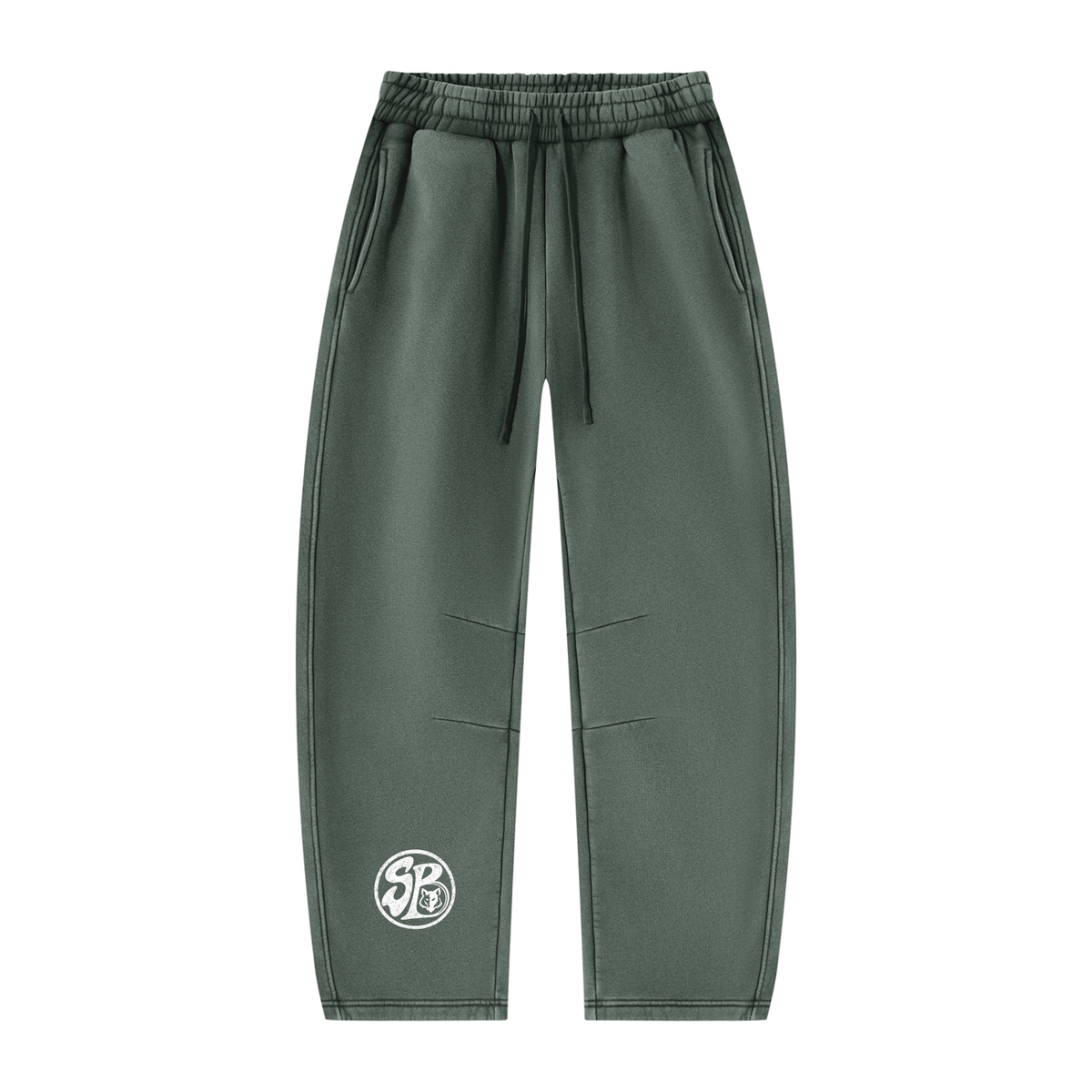 Seugruh Bastien Barrel-Leg Fleece Sweatpants