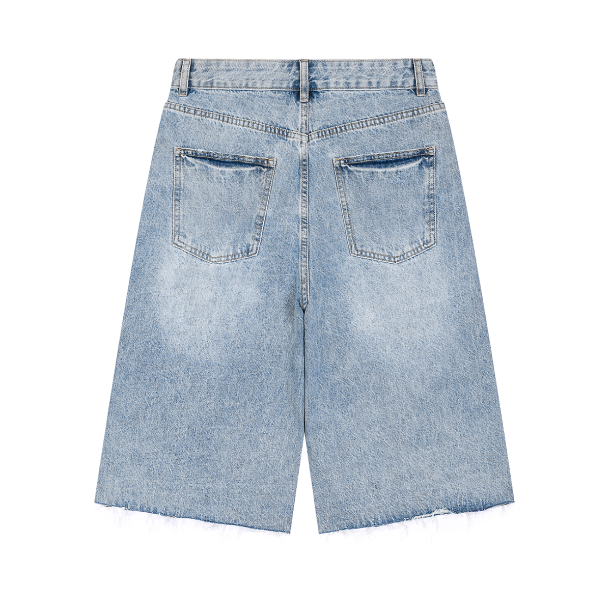 Essential Men’s Wide Leg Denim Shorts