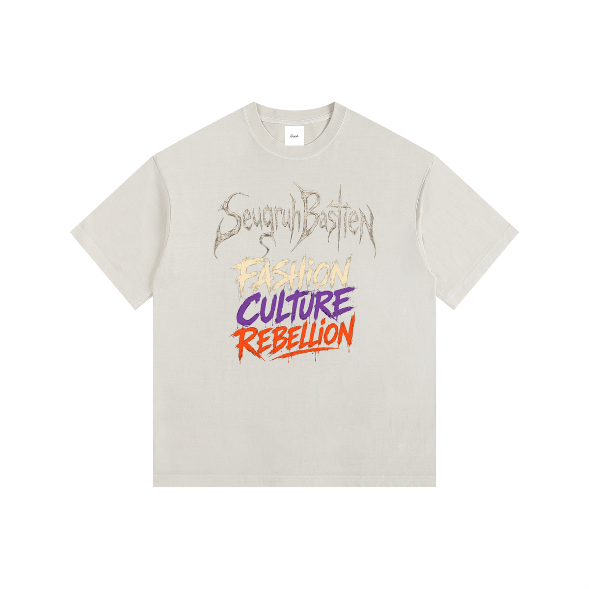 Seugruh Bastien FCR Vintage-Washed Oversized T-Shirt