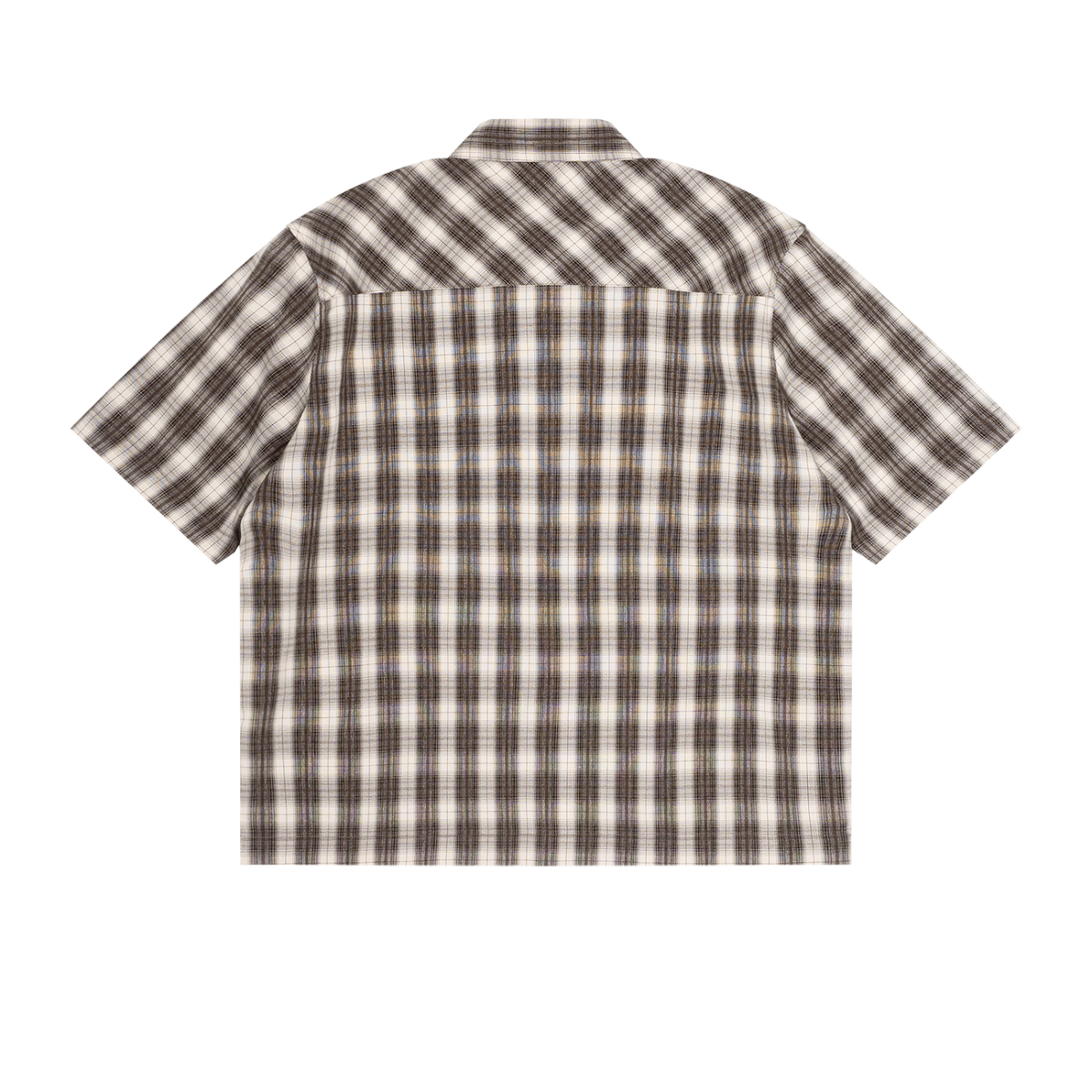 Essential Boxy Plaid Short Sleeve Shirt