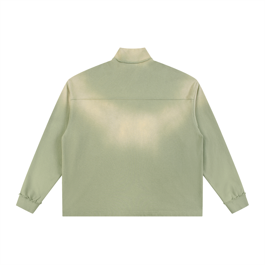 Branded Quarter-Zip