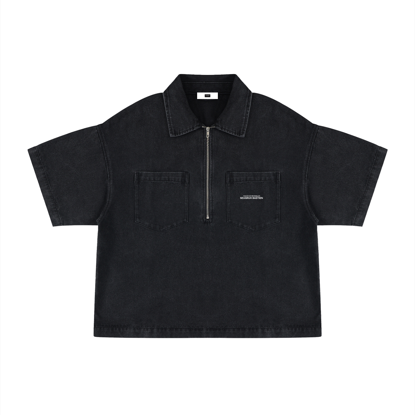 Vintage Quarter-Zip Denim