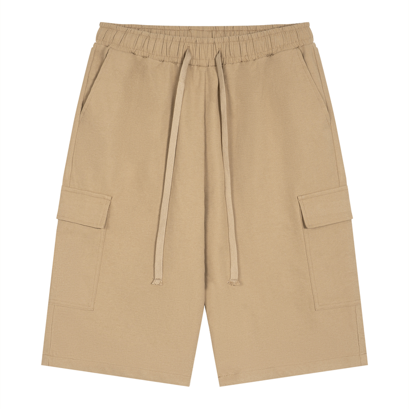 Essential Unisex Drawstring Cargo Shorts