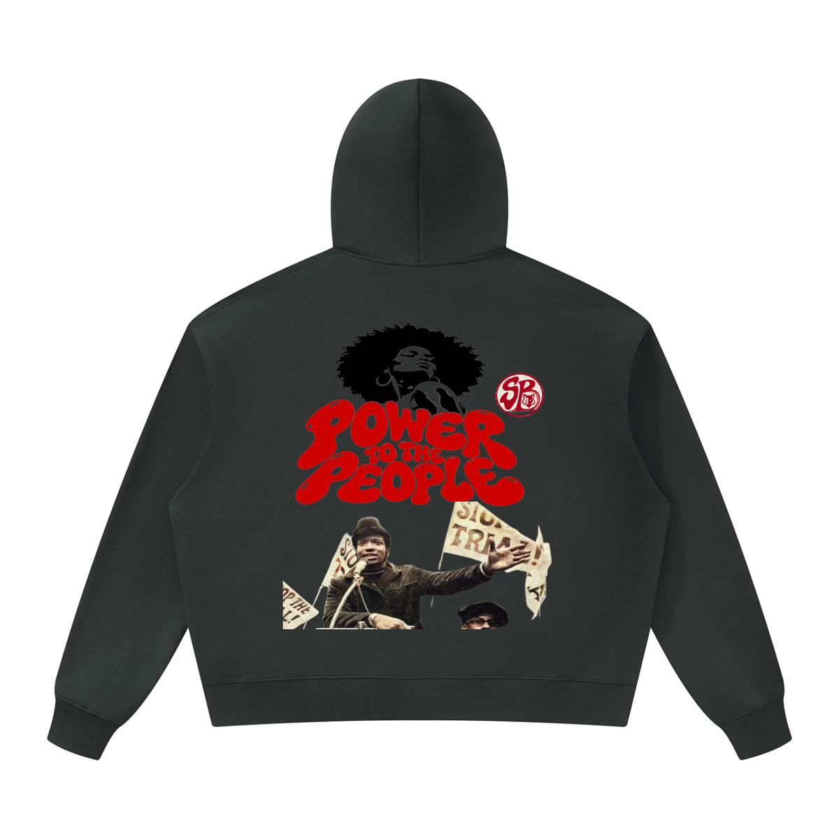 Seugruh Bastien Unisex Panther Heavyweight Hoodie
