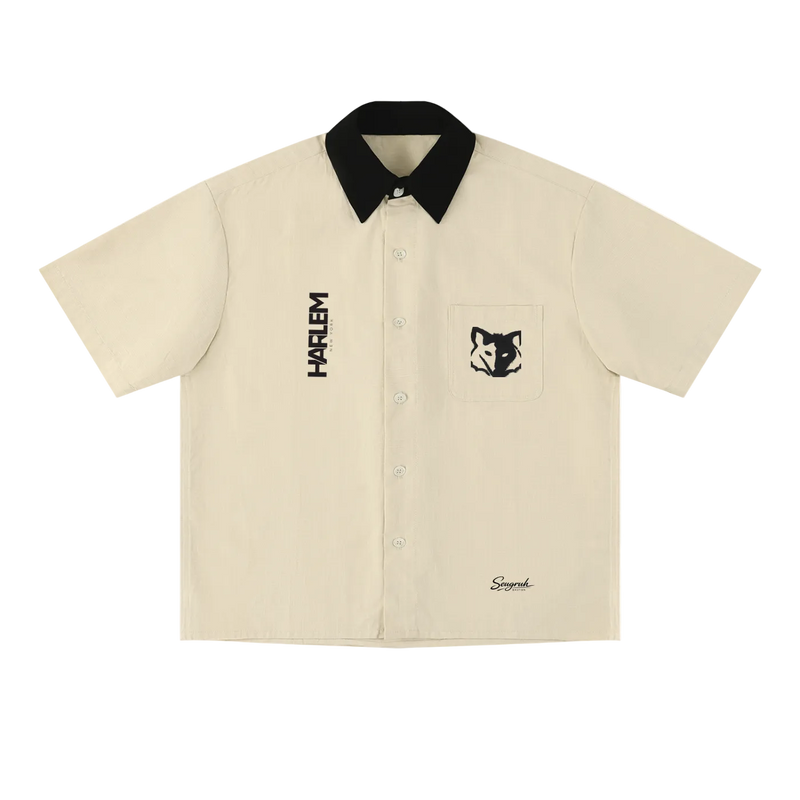 Seugruh Bastien Harlem Nights Button-Up Shirt
