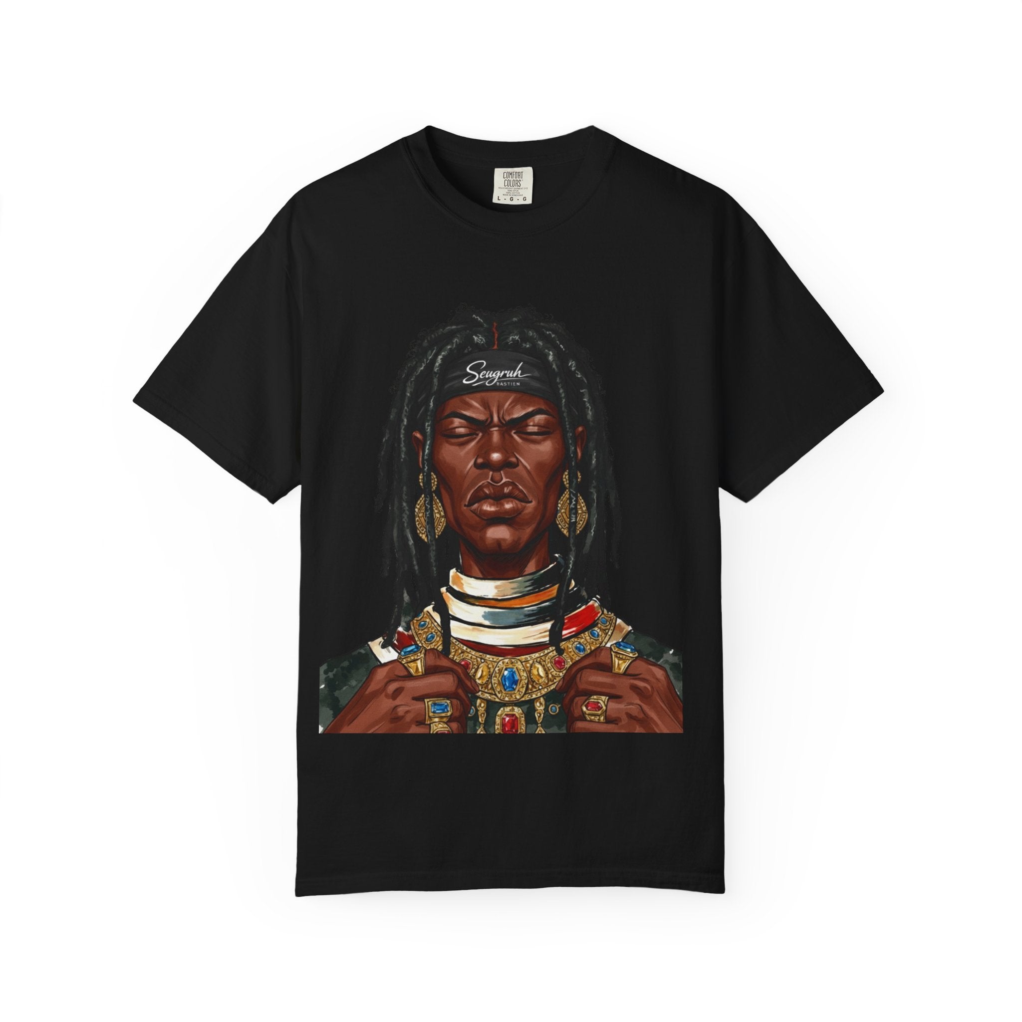 Seugruh Bastien bandanna logo shirt