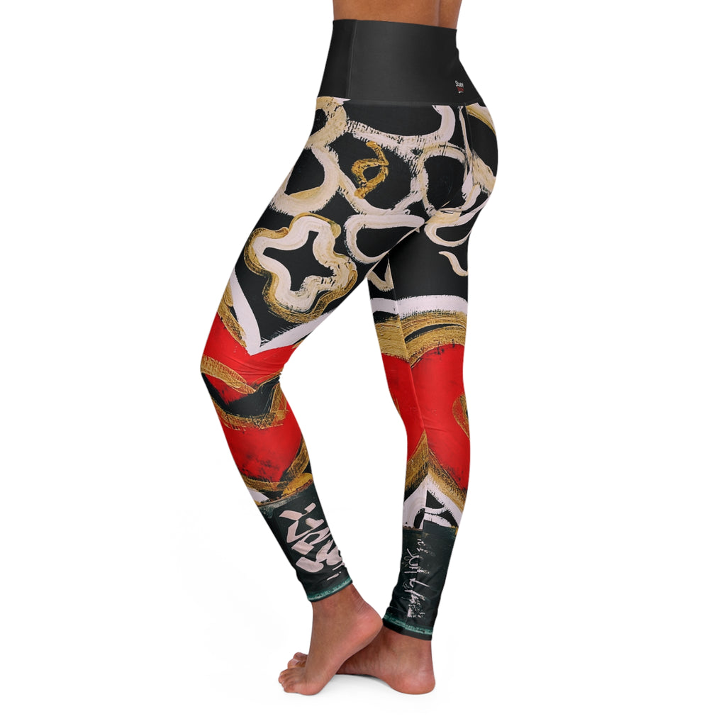 Seugruh Bastien High Waisted Canvas Leggings