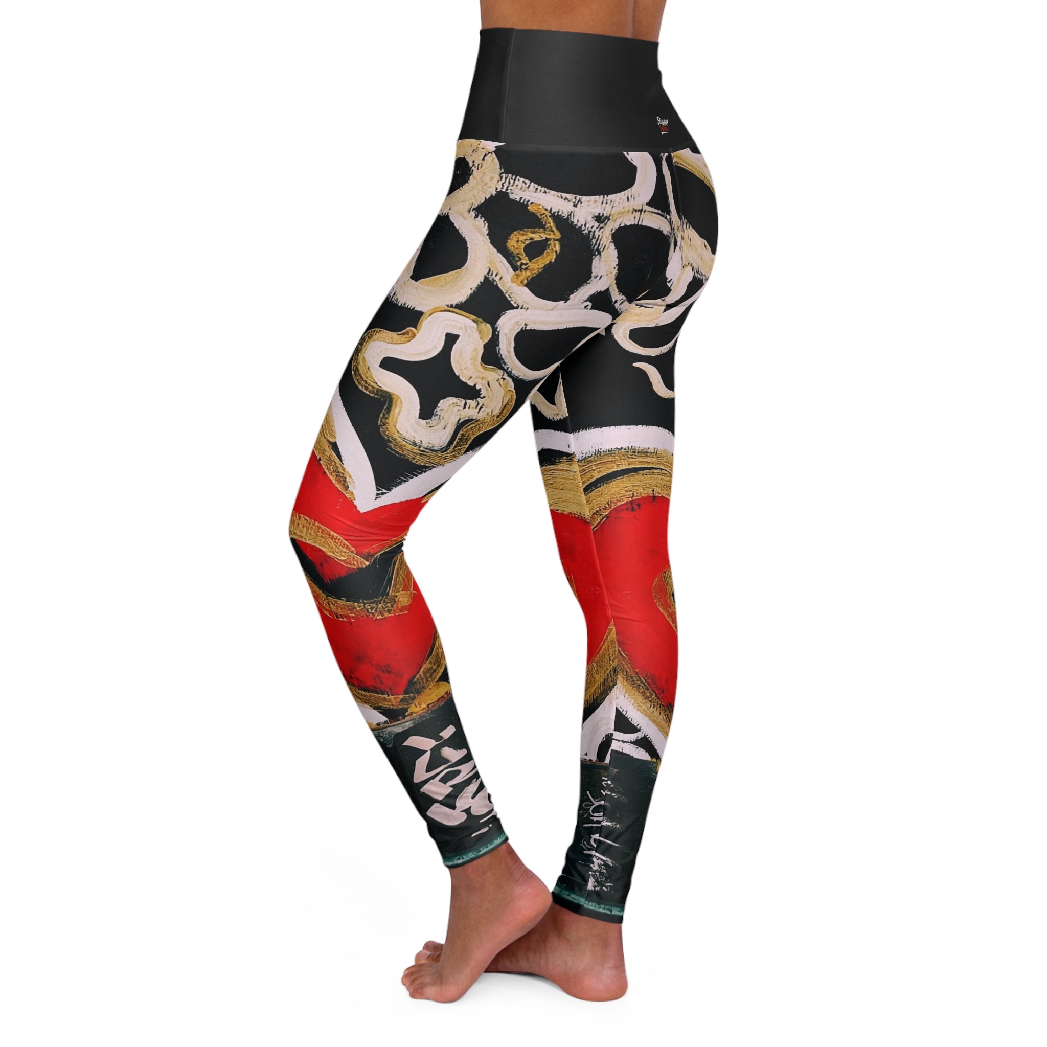 Seugruh Bastien High Waisted Canvas Leggings