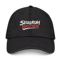 Seugruh Bastien Embroidered Denim Hat