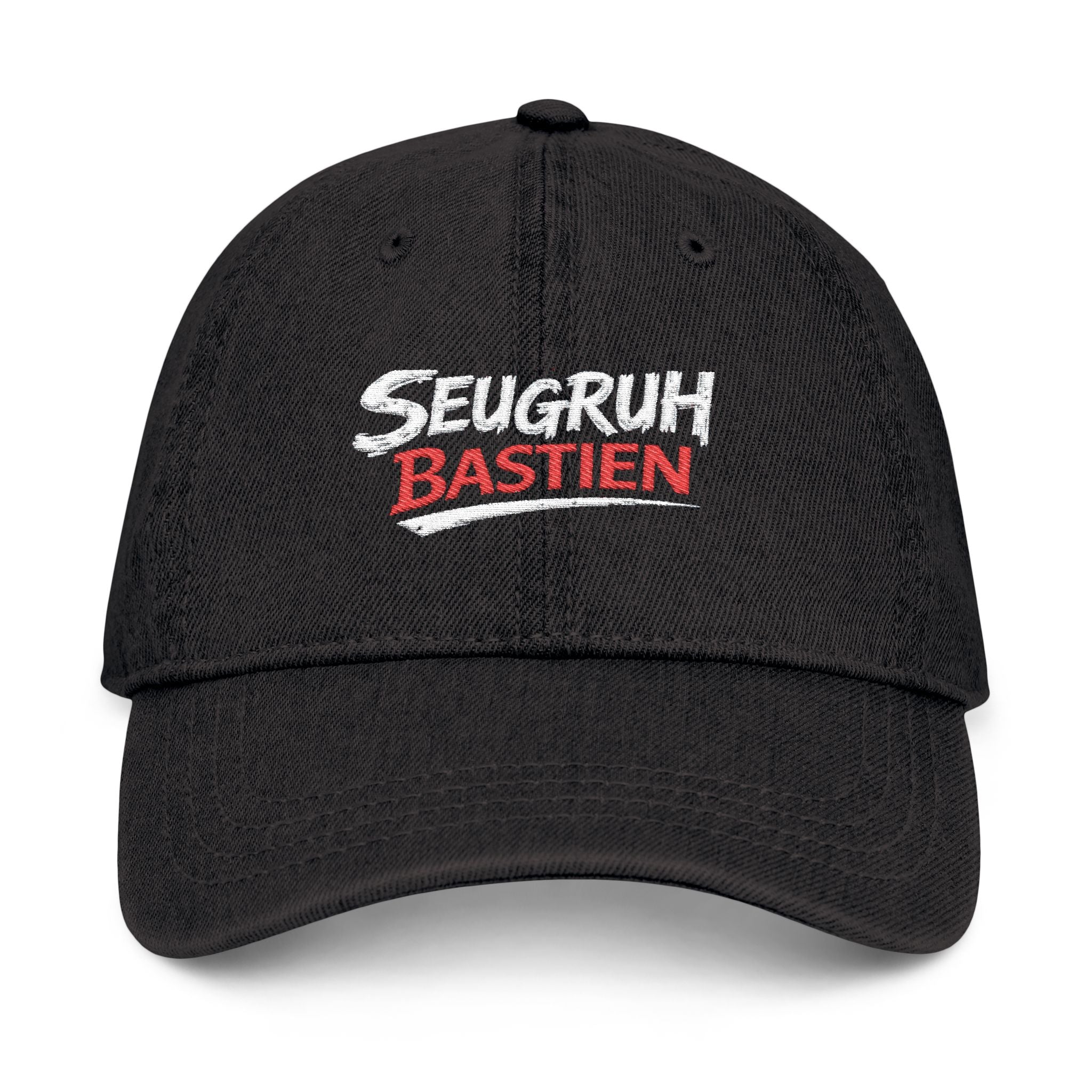 Seugruh Bastien Embroidered Denim Hat