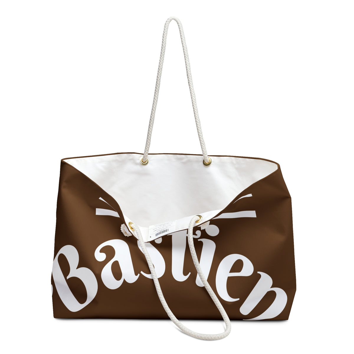 Seugruh Bastien Weekender Bag — Mocha