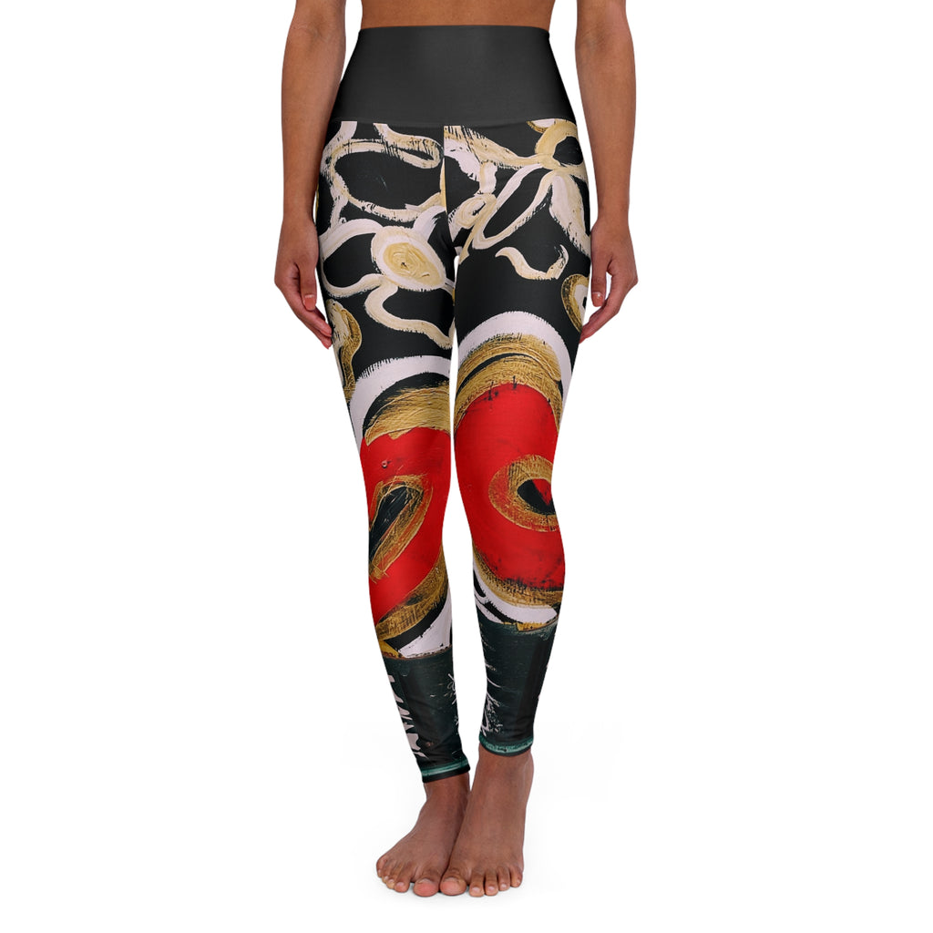 Seugruh Bastien High Waisted Canvas Leggings