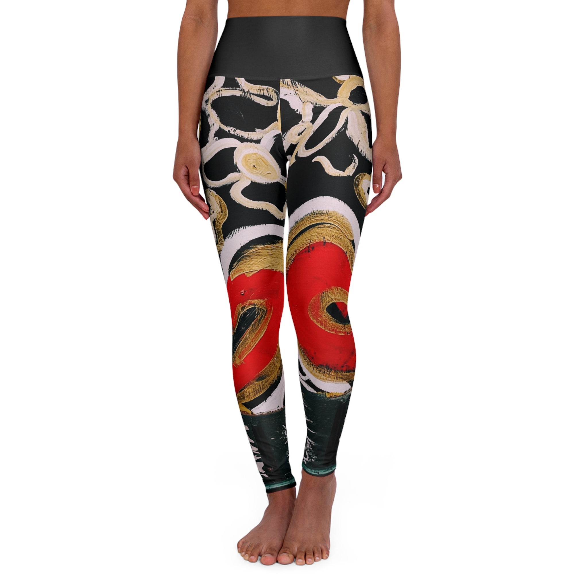 Seugruh Bastien High Waisted Canvas Leggings