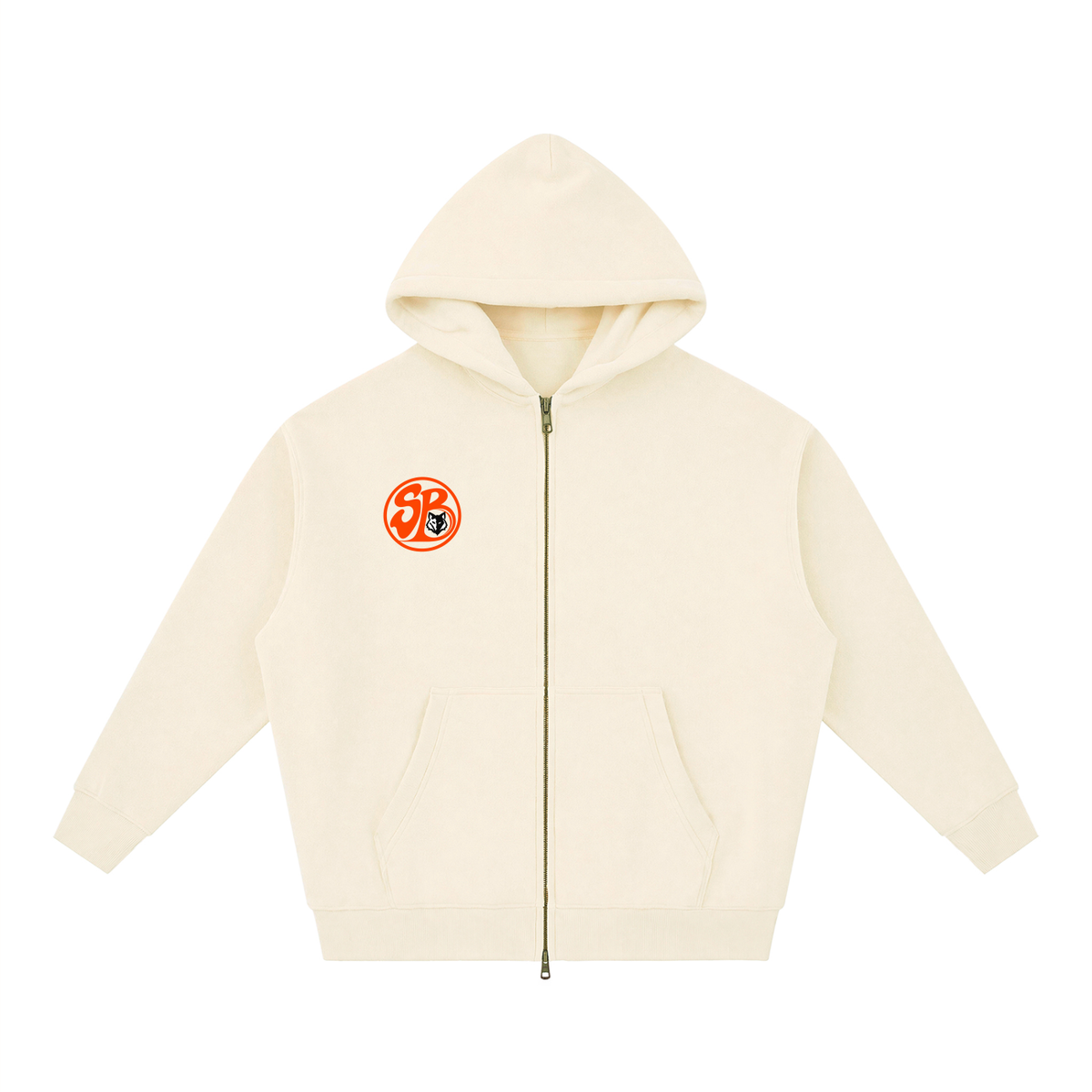 Seugruh Bastien Essential Boxy Fleece Hoodie