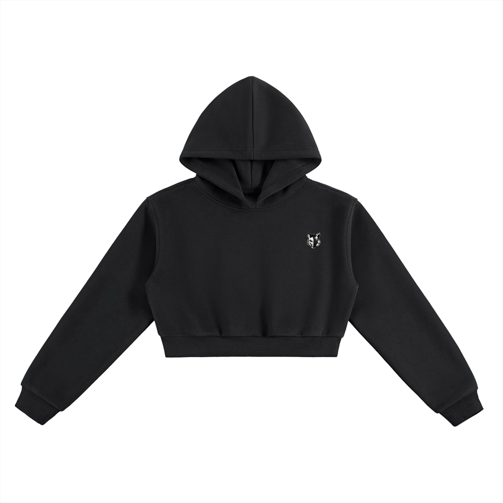 Logo Cropped Hoodie