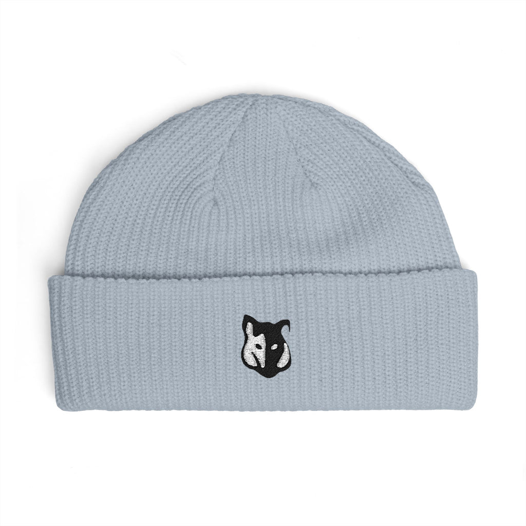 Seugruh Bastien wolf Logo Cuff Beanie