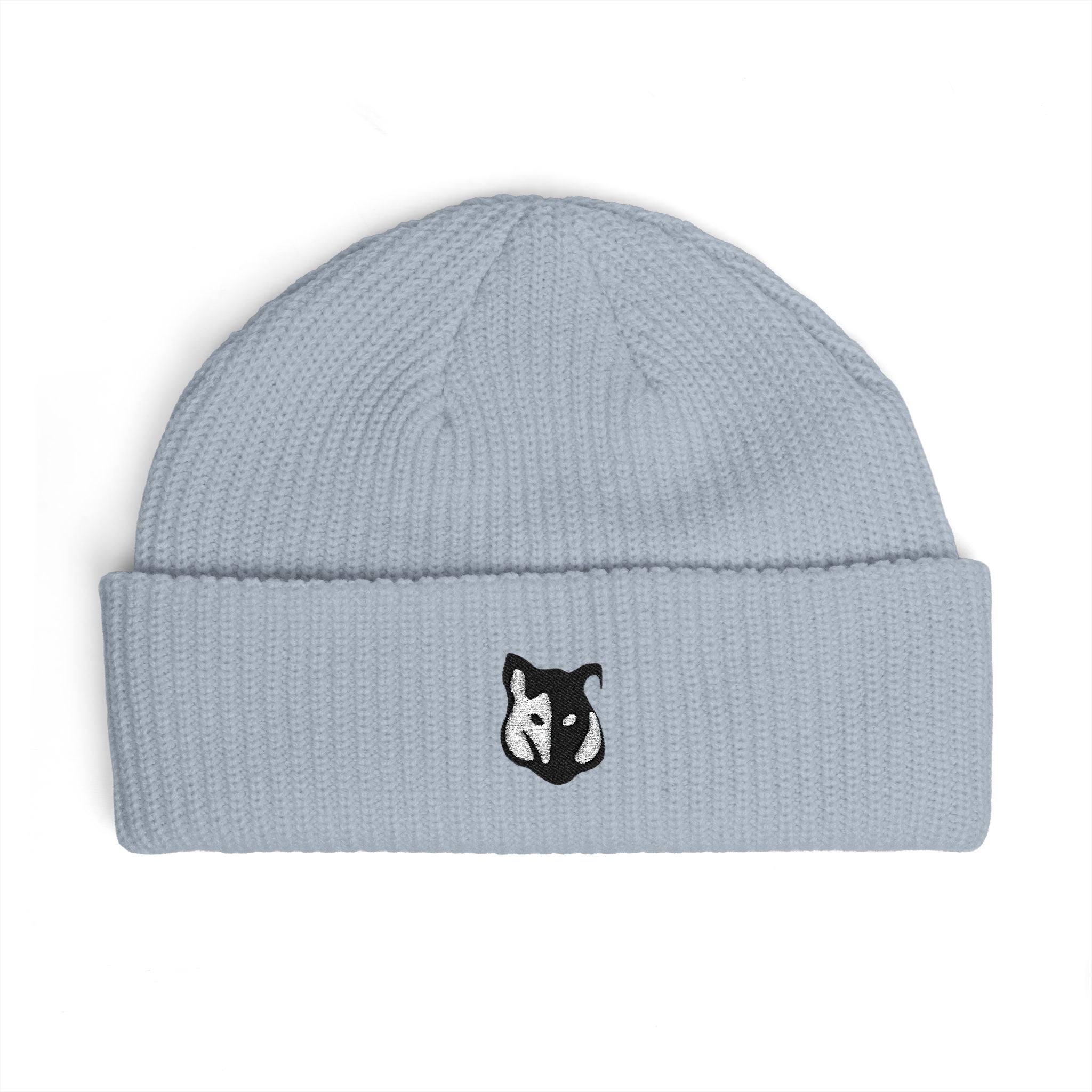 Seugruh Bastien wolf Logo Cuff Beanie