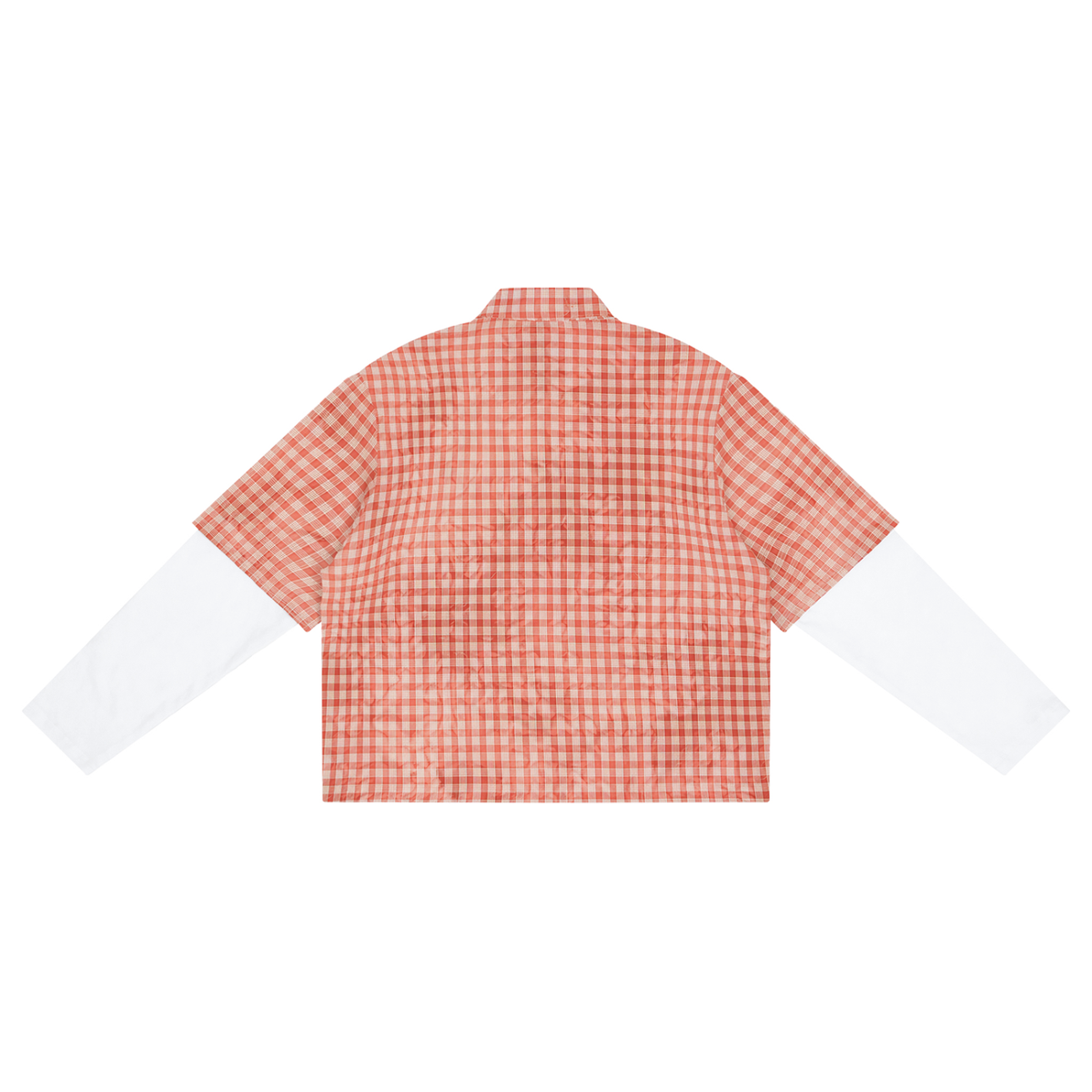 Essential Unisex Plaid Short Sleeve Shirt