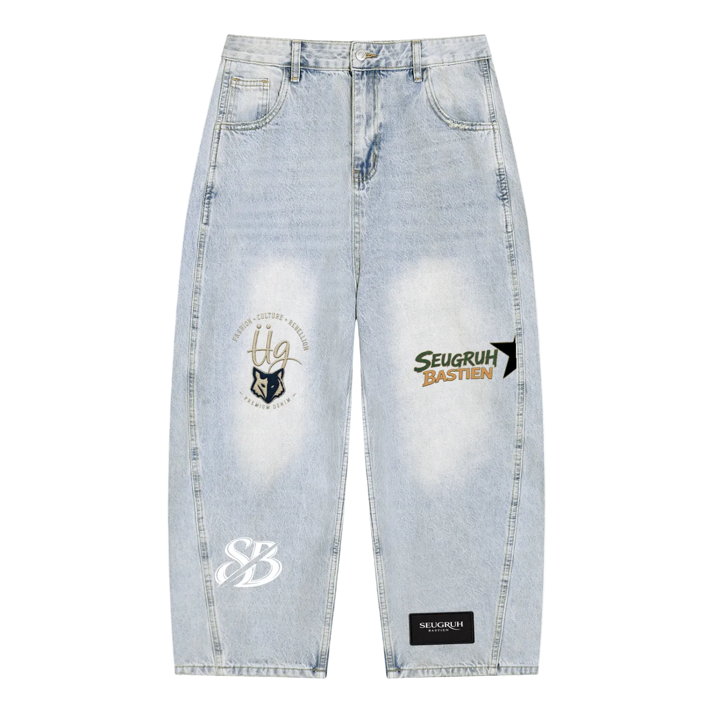 Bastien Barrel Denim