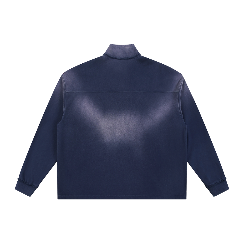 Branded Quarter-Zip