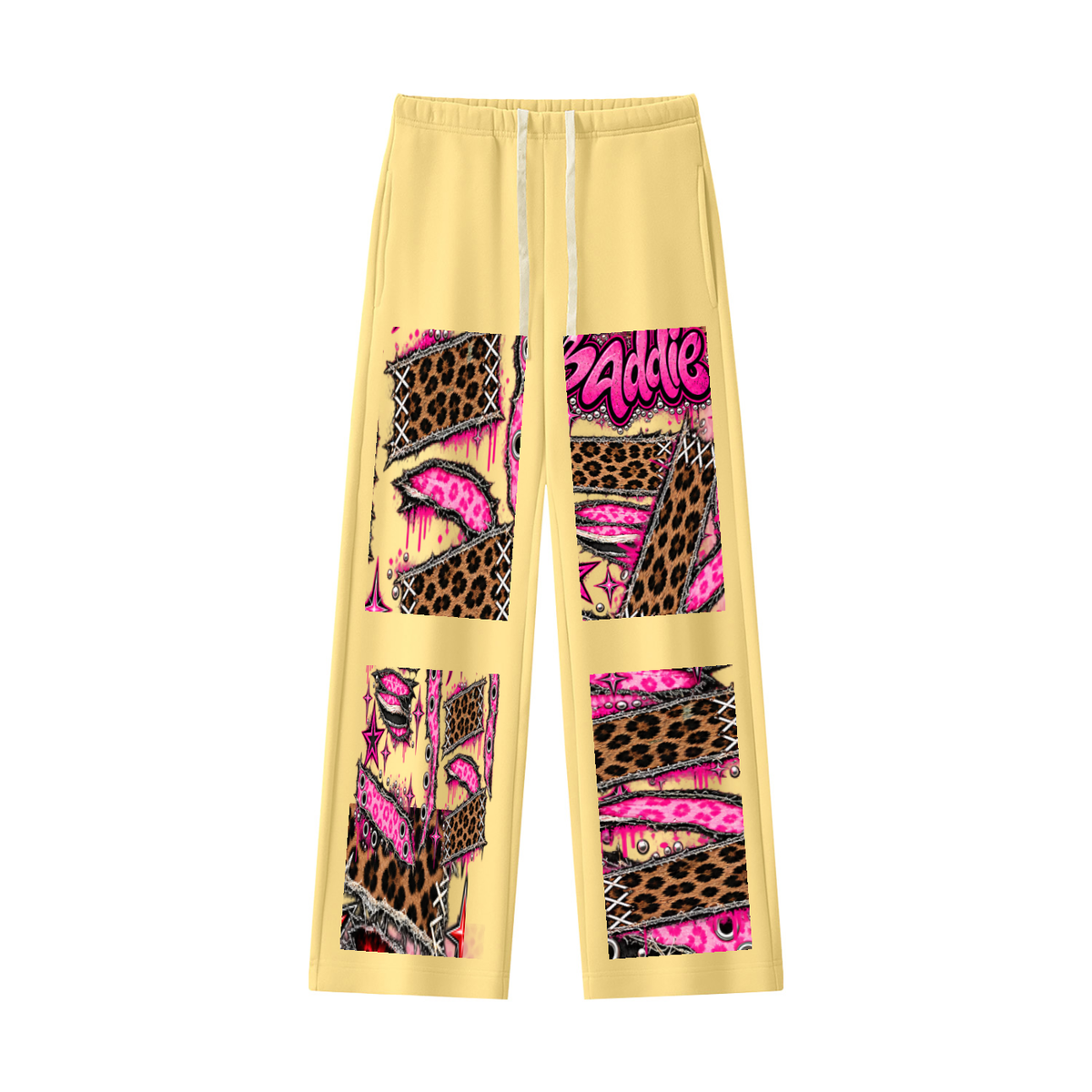 Seugruh Bastien Women's “Baddie” Straight Leg Sweatpants
