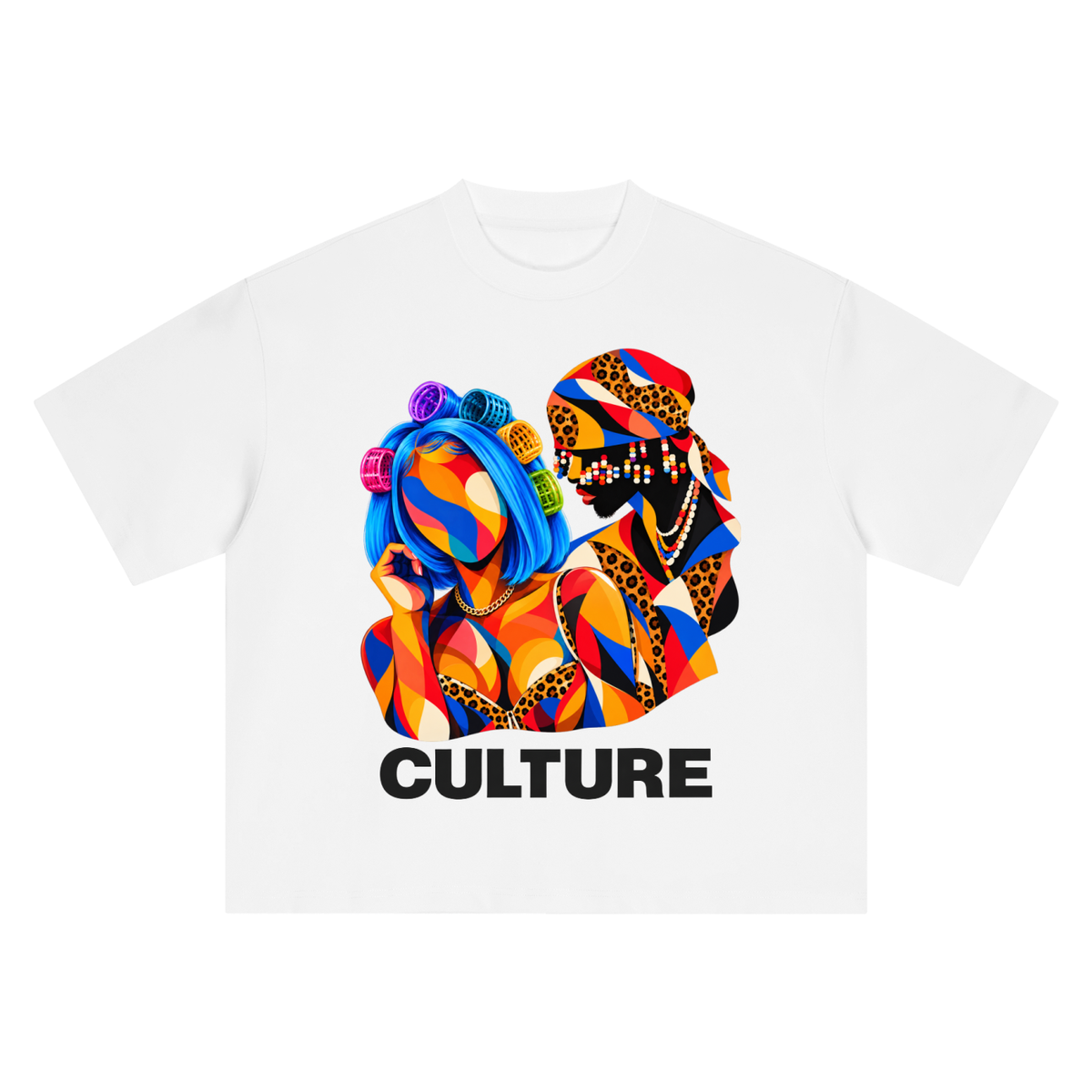 Seugruh Bastien Boxy “Culture” T-Shirt