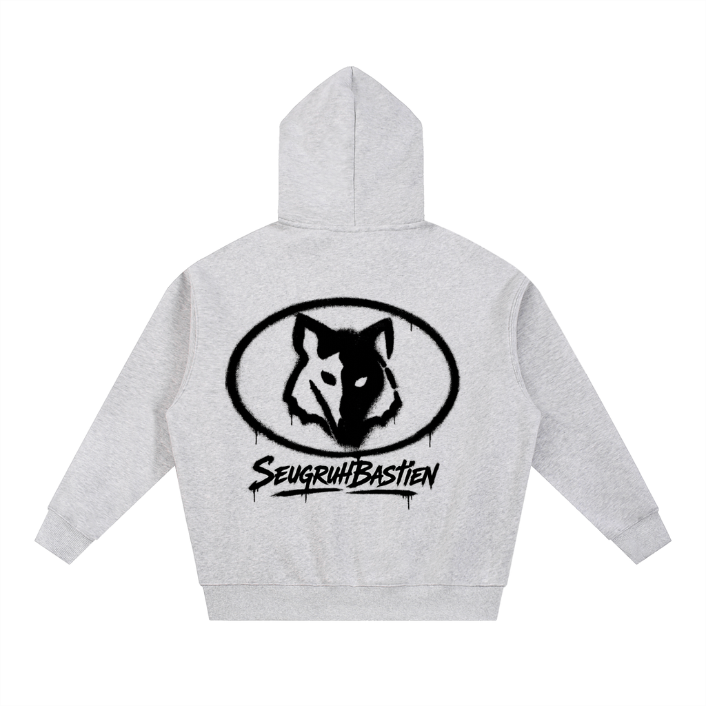 Branded Oversized Boxy Hoodie