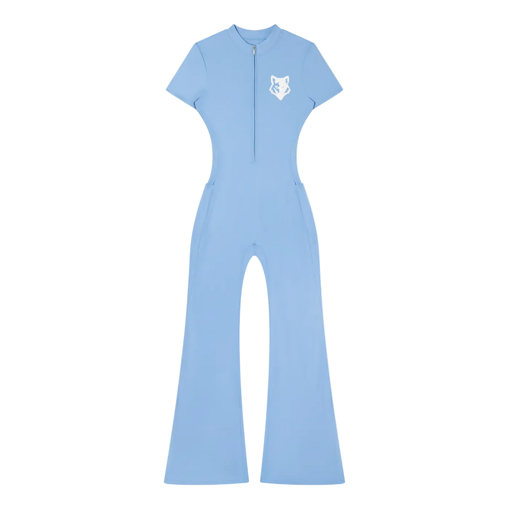 Tight Flared Wolf Jumpsuit