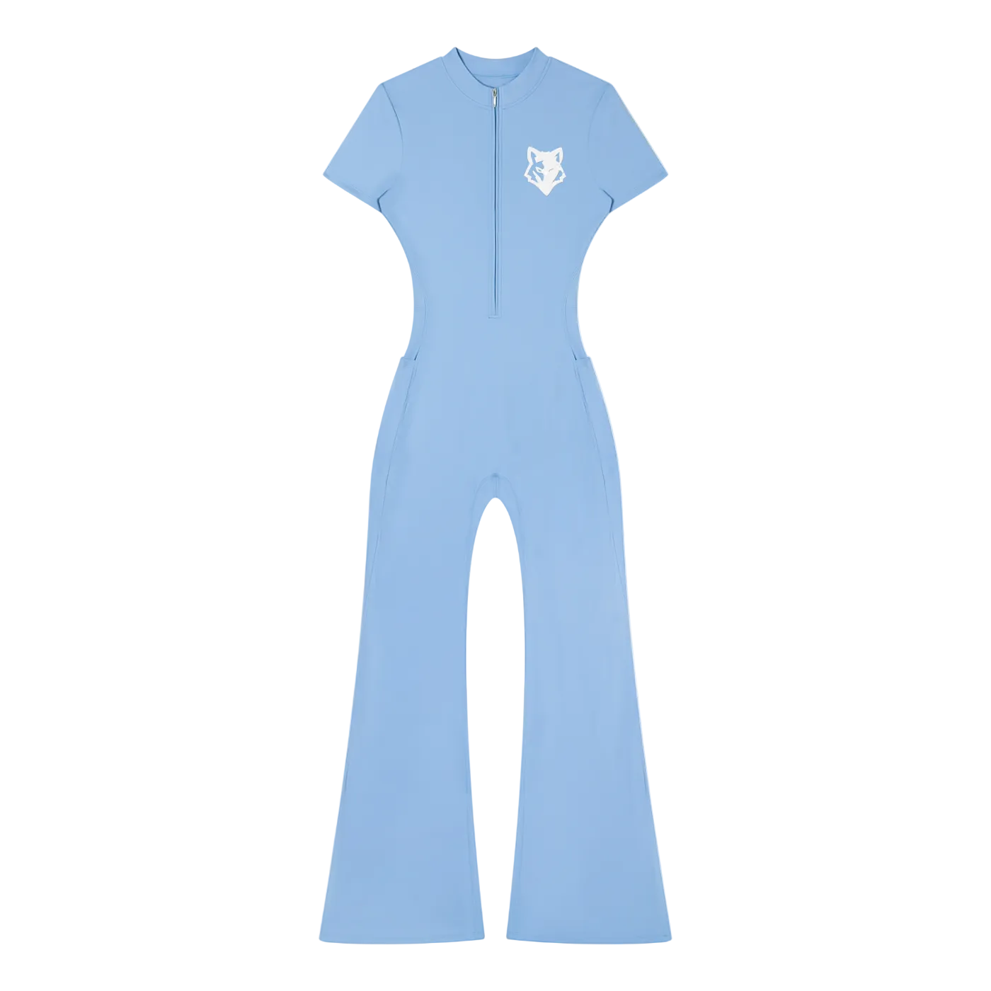 Tight Flared Wolf Jumpsuit